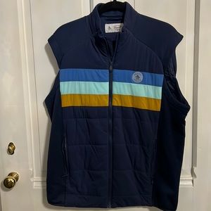 Men’s Penguin vest, navy blue. Size XL